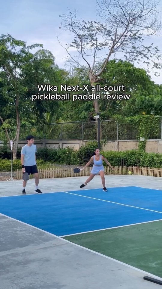 I tried this all-court honeycomb paddle from Wika, and it's now my new main pickleball paddle 💜